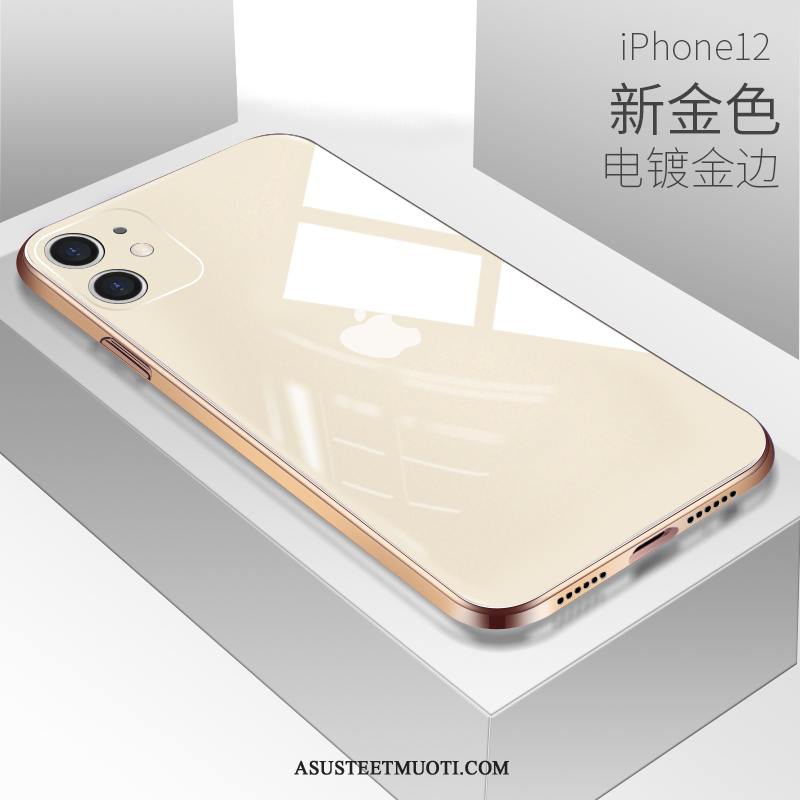 iPhone 12 Kuori Kuoret Net Red Uusi Rakastunut Lasi