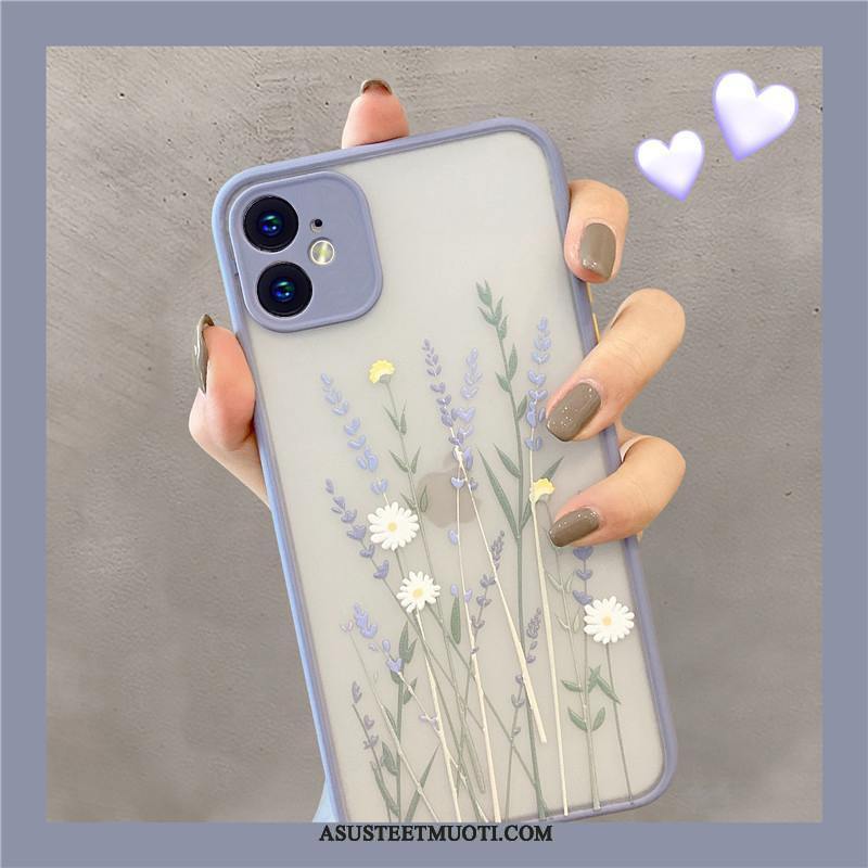 iPhone 12 Mini Kuoret Kustannukset Silikoni Pieni Kuori Kukkia