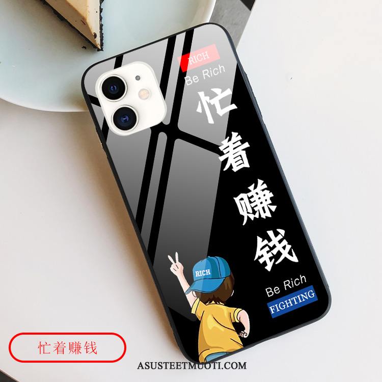 iPhone 12 Mini Kuoret Lasi Sarjakuva Kuori All Inclusive Tide-brändi