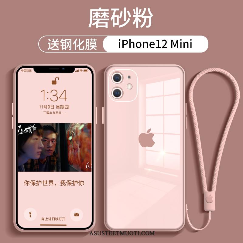 iPhone 12 Mini Kuoret Tuuli Lasi Suojaus Violetti Uusi