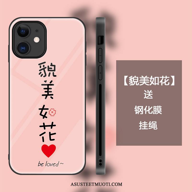 iPhone 12 Mini Kuori Kuoret Kotelo Murtumaton Rakastunut Yksinkertainen Tila