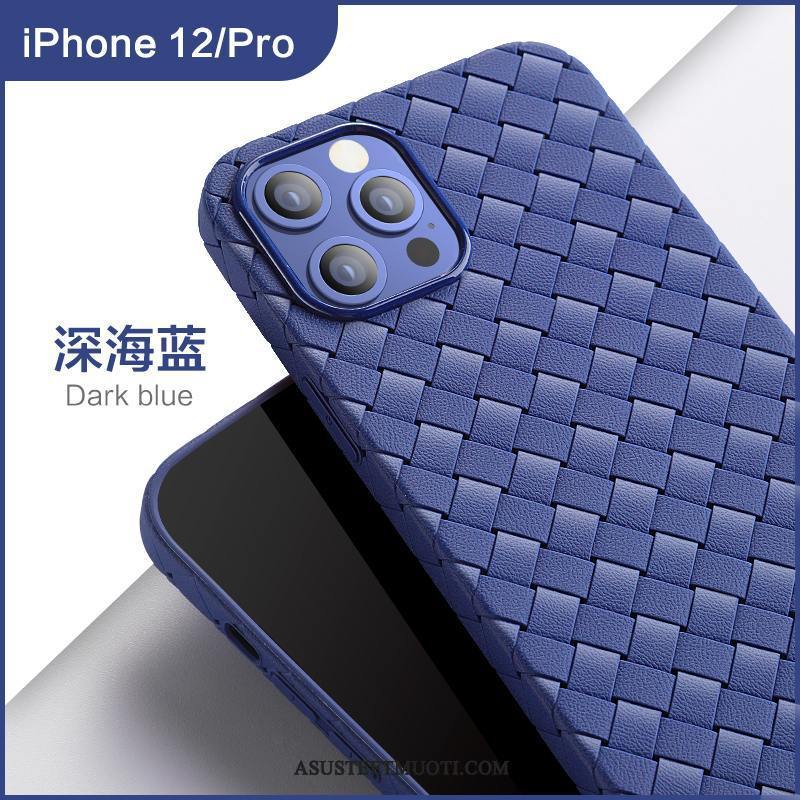 iPhone 12 Pro Kuoret Suojaus Silikoni All Inclusive Pehmeä Neste Murtumaton