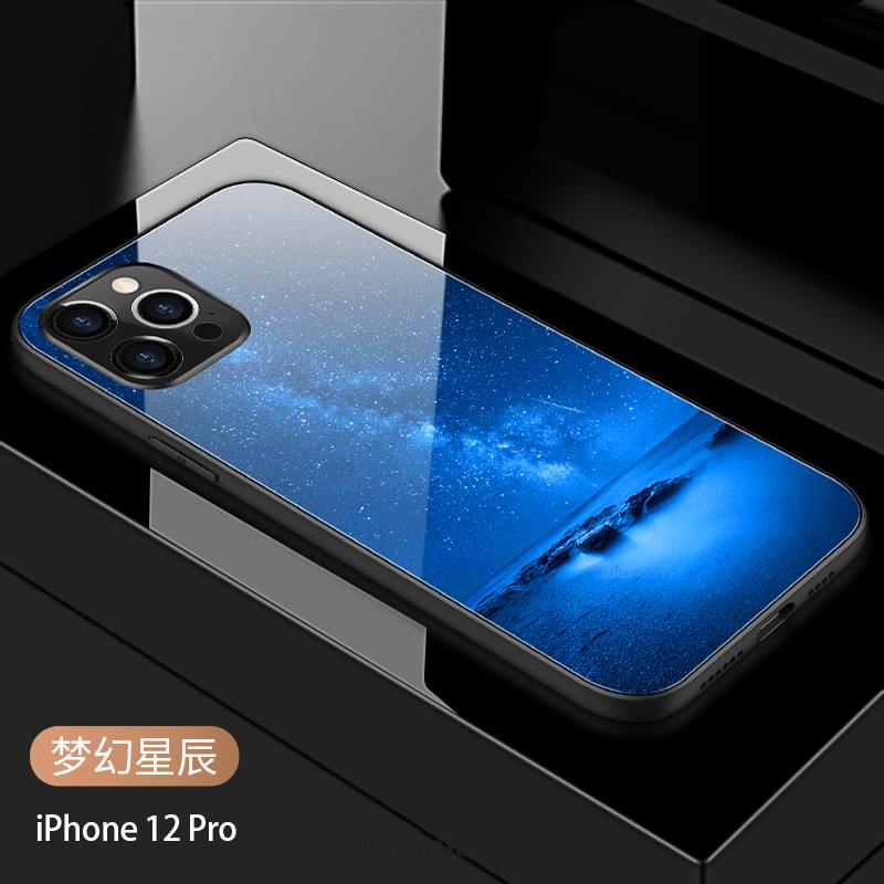 iPhone 12 Pro Kuori Kuoret Luova Tide-brändi Silikoni Lasi All Inclusive