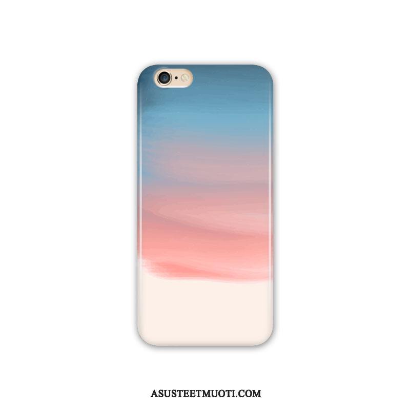 iPhone 6/6s Plus Kuoret Väriset Sininen Öljyvärimaalaus Taide Kuori