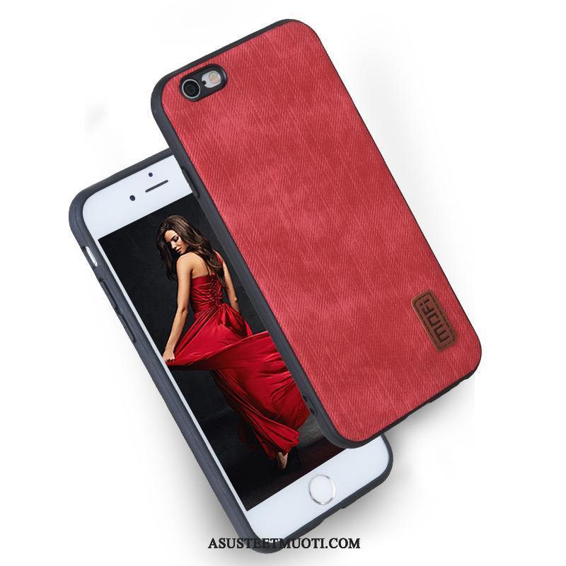 iPhone 7 Kuori Kuoret Punainen Murtumaton Puhelimen Hemming