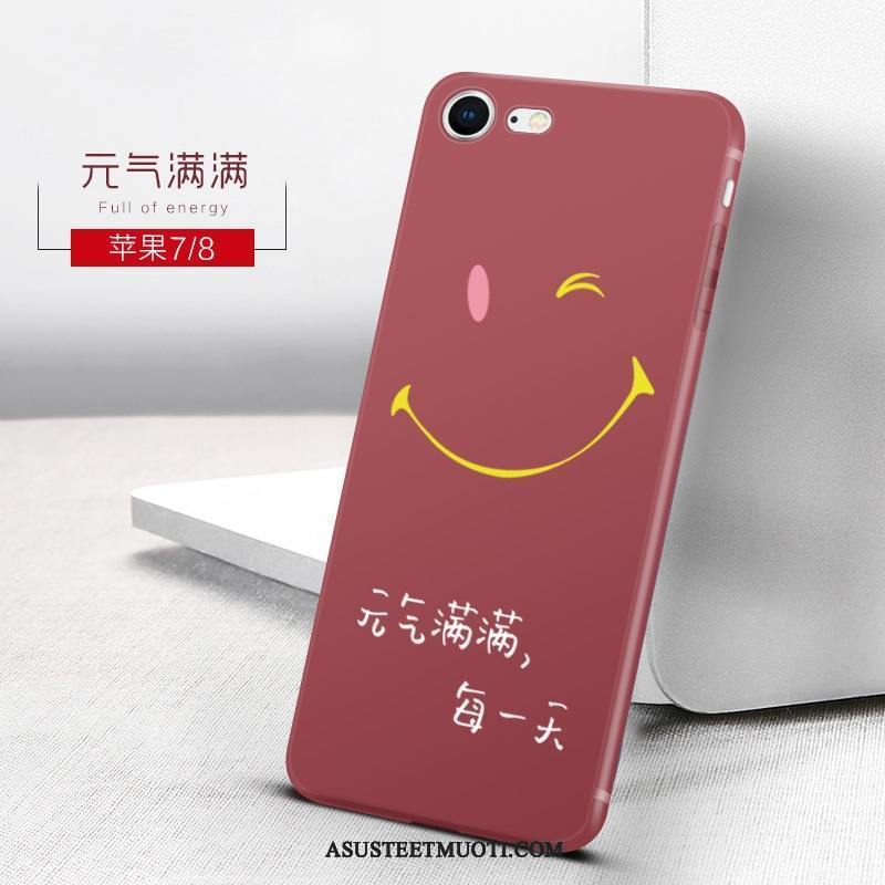iPhone 8 Kuoret Rakastunut Puhelimen Kotelo Luova Punainen