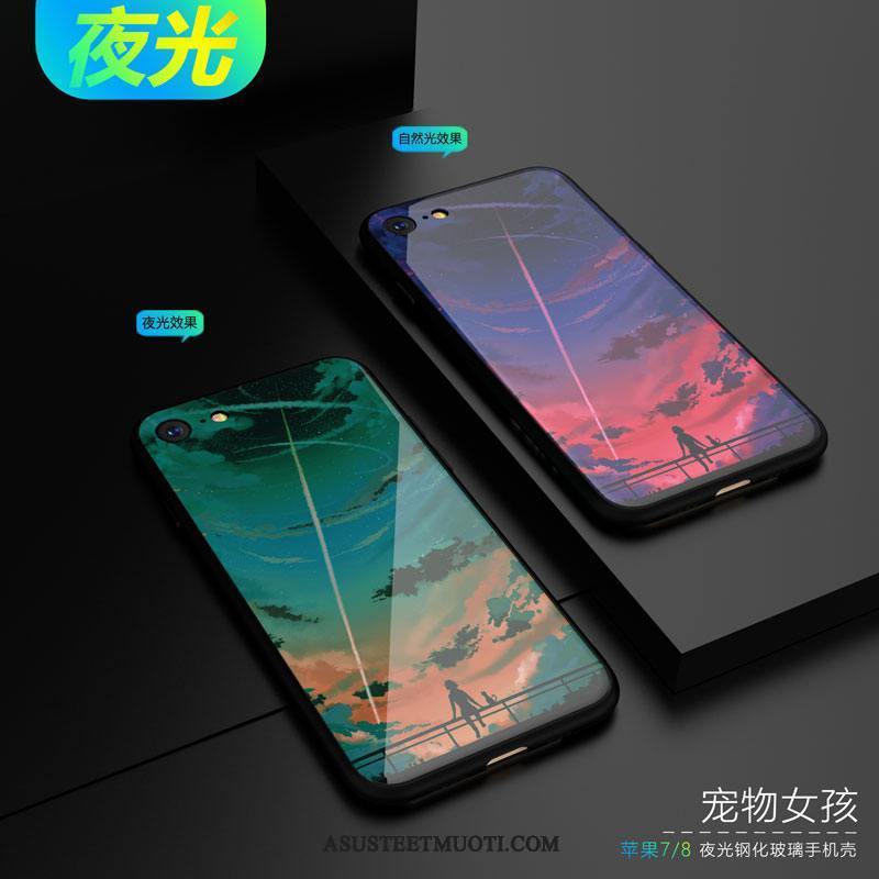 iPhone 8 Kuori Kuoret Kirkas Rakastunut Murtumaton Tide-brändi