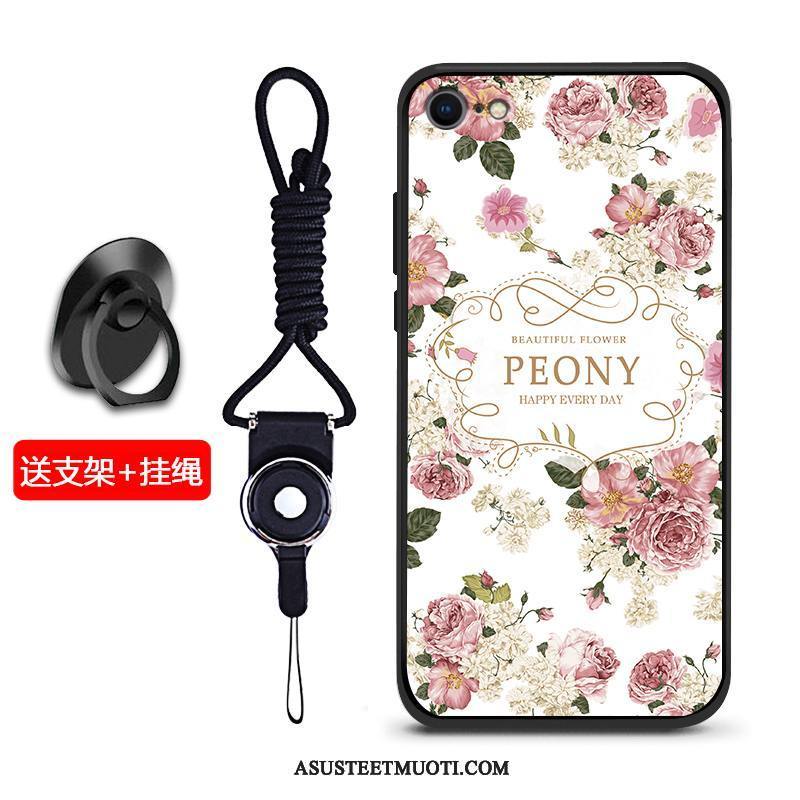 iPhone 8 Kuori Kuoret Suojaus Pesty Suede Puhelimen Kotelo Murtumaton