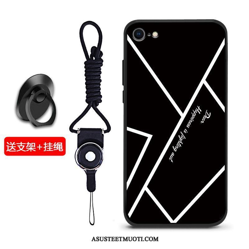 iPhone 8 Kuori Kuoret Suojaus Pesty Suede Puhelimen Kotelo Murtumaton