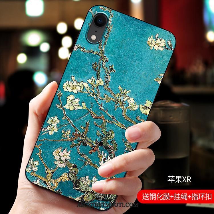 iPhone Xr Kuoret Pesty Suede Persoonallisuus Puhelimen Murtumaton Ylellisyys