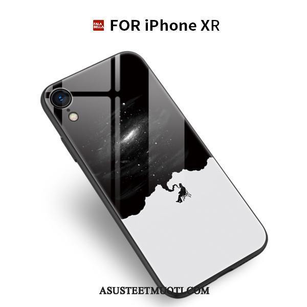 iPhone Xr Kuori Kuoret All Inclusive Luova Ripustettavat Koristeet Harmaa Silikoni