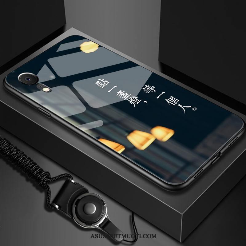 iPhone Xr Kuori Kuoret Silikoni Puhelimen Tide-brändi Lasi