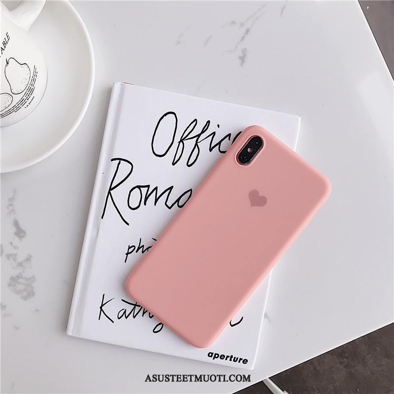 iPhone Xs Kuoret Trendi Yksinkertainen Rakkaus Murtumaton Net Red