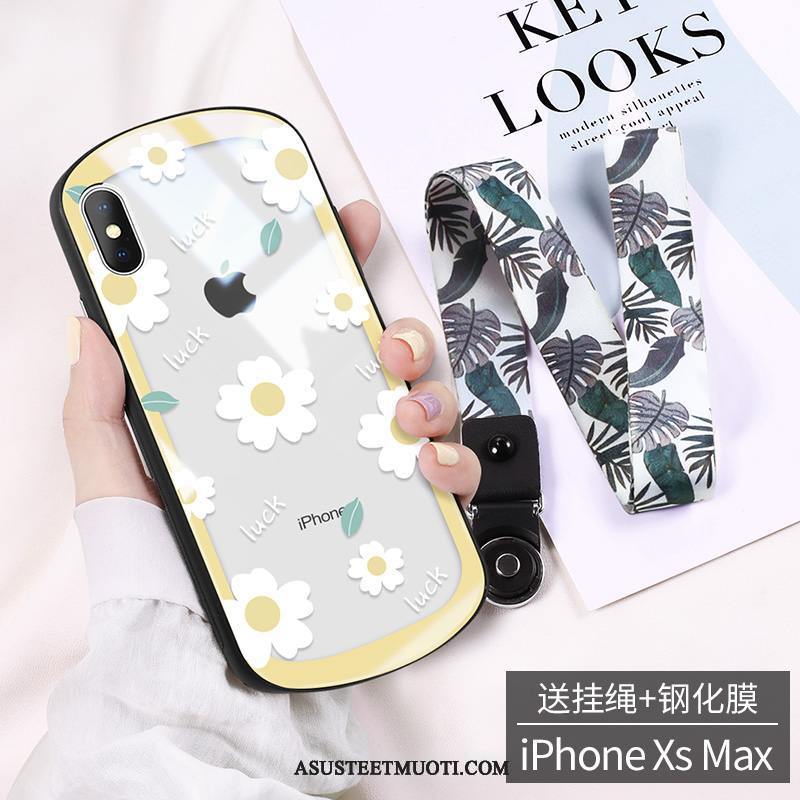 iPhone Xs Max Kuoret Kuori Aaltopiste Vihreä Trendi Murtumaton