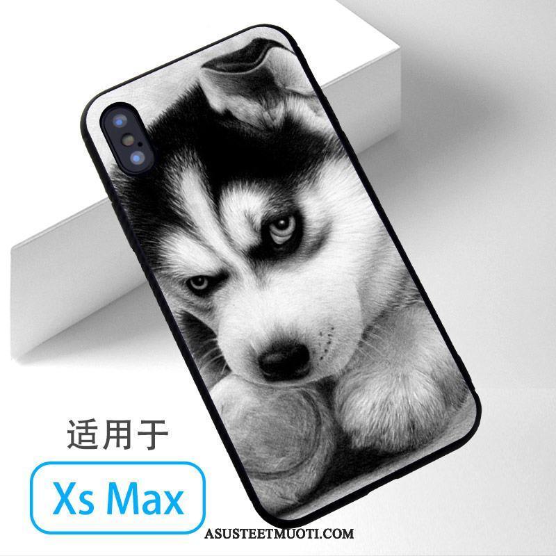 iPhone Xs Max Kuoret Musta Kuori Murtumaton Puhelimen