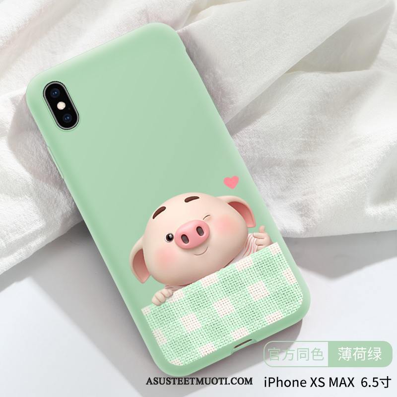 iPhone Xs Max Kuori Kuoret Ultra Sarjakuva Pehmeä Neste Murtumaton Uusi