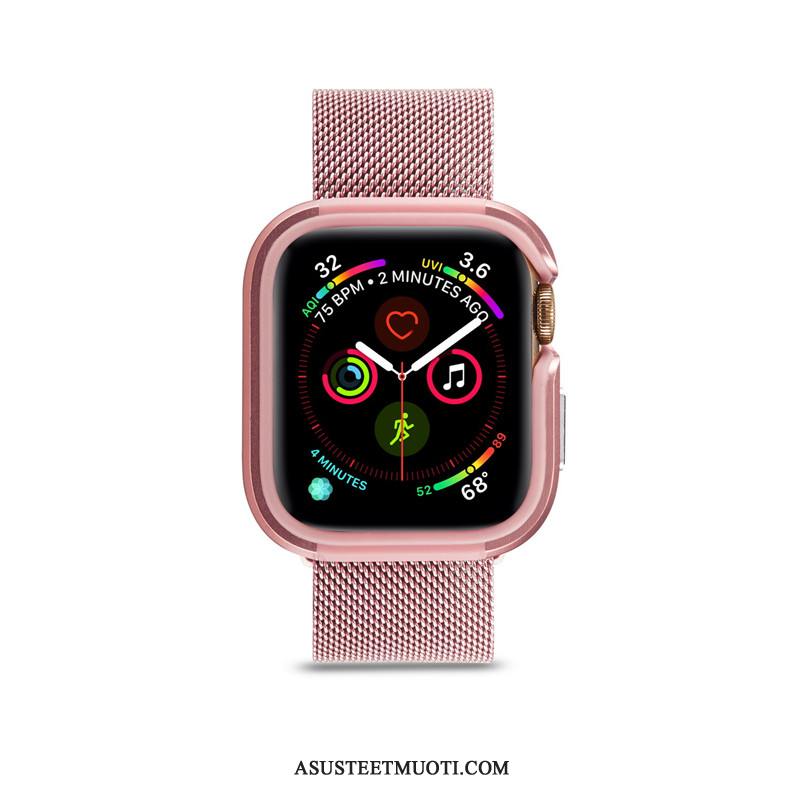 Apple Watch Series 1 Kuoret Persoonallisuus Kehys Metalli Pinkki Kulta