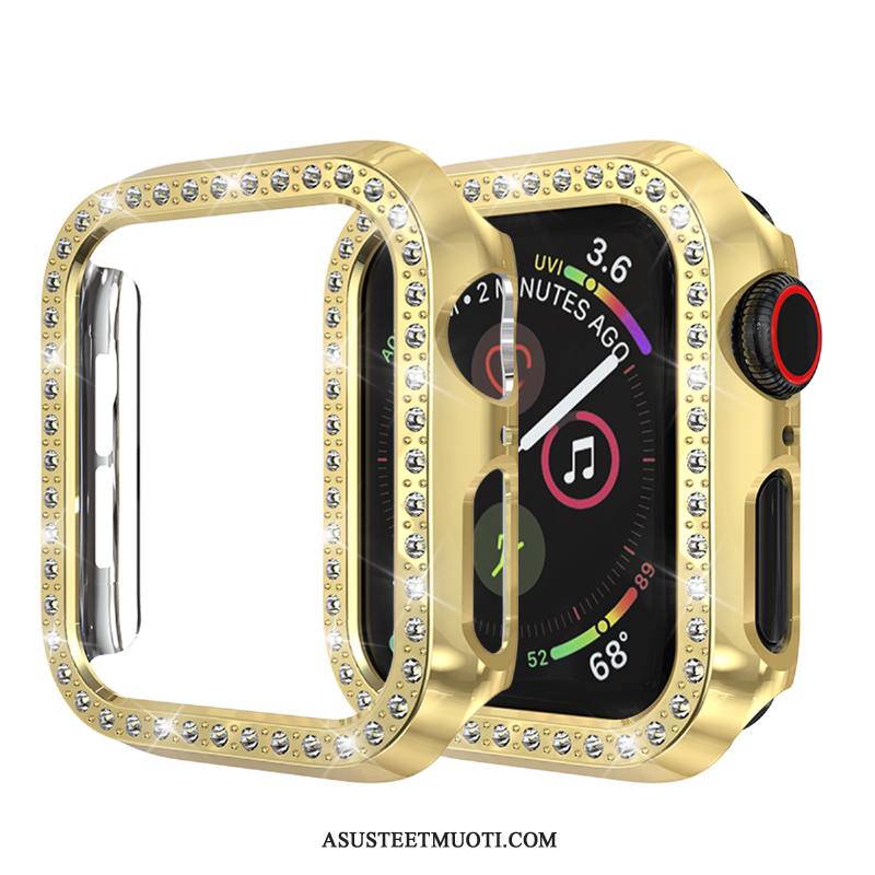 Apple Watch Series 2 Kuori Kuoret Kotelo Suojaus Rhinestone Inlay Kulta