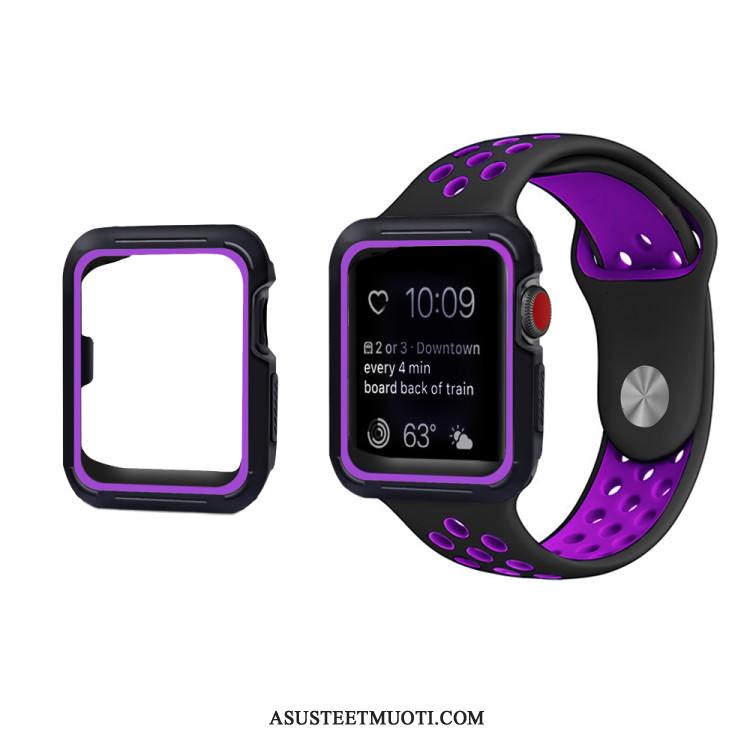 Apple Watch Series 3 Kuoret Murtumaton Kotelo Violetti Suojaus Kuori