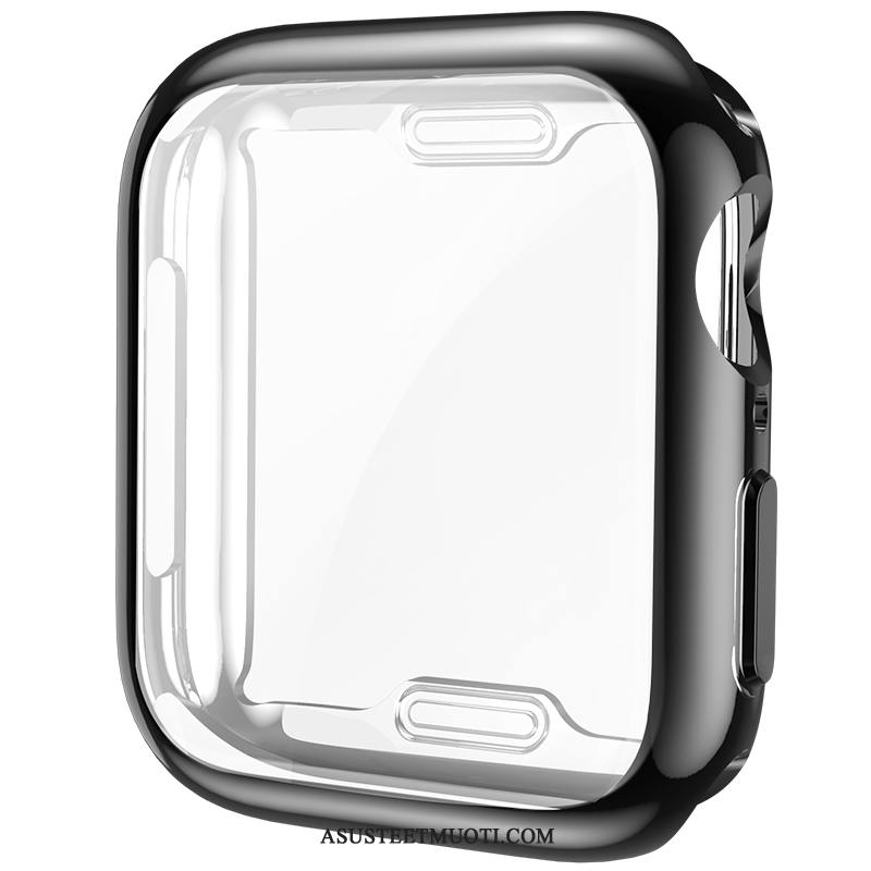 Apple Watch Series 5 Kuoret Näytönsuojus All Inclusive Musta Murtumaton Ohut