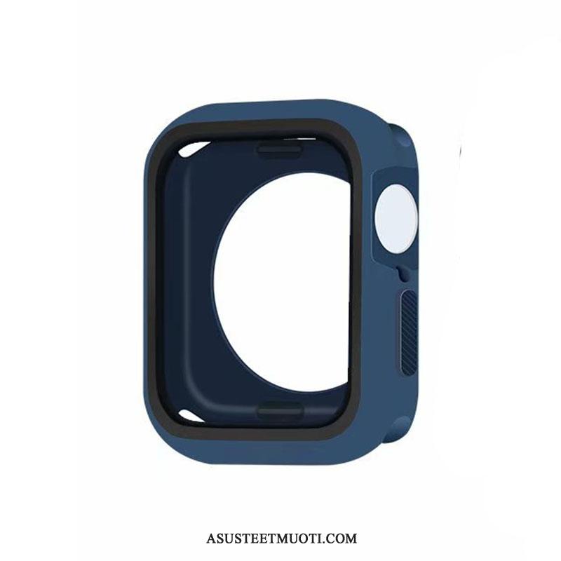 Apple Watch Series 5 Kuoret Suojaus Kuori Sininen Kehys Kotelo