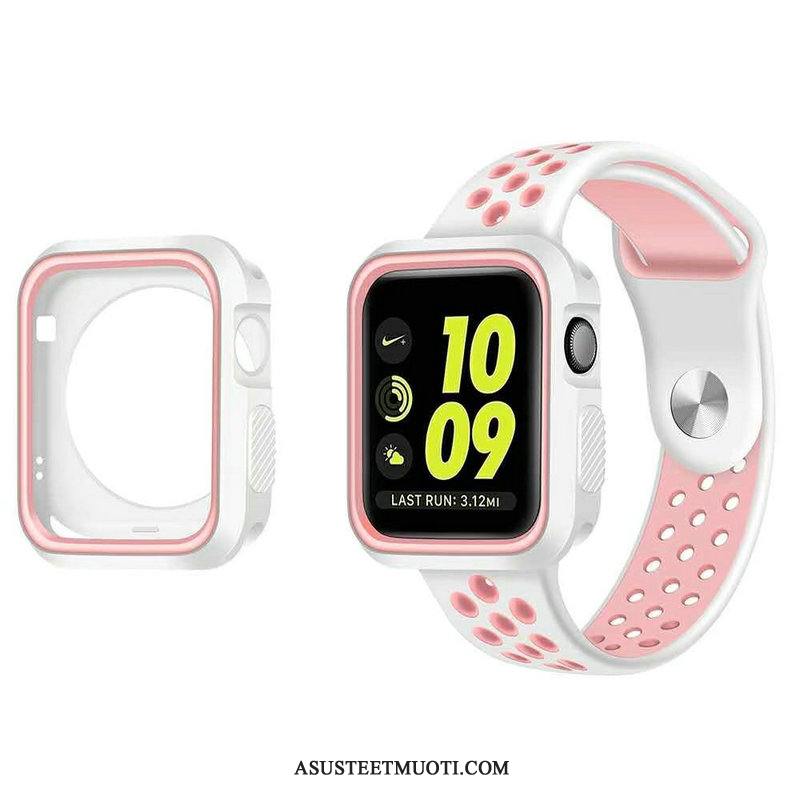 Apple Watch Series 5 Kuori Kuoret Urheilu Kotelo Valkoinen Suojaus