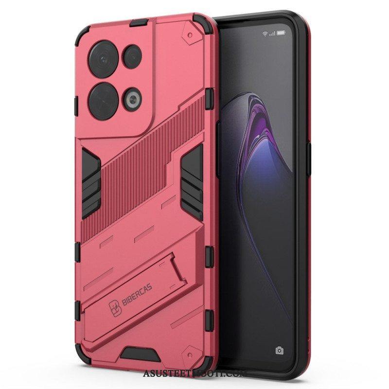 Case Oppo Reno 8 Hands-free-kaksiasentoinen Irrotettava Teline