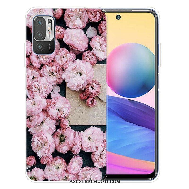 Case Poco M3 Pro 5G Voimakkaat Kukat