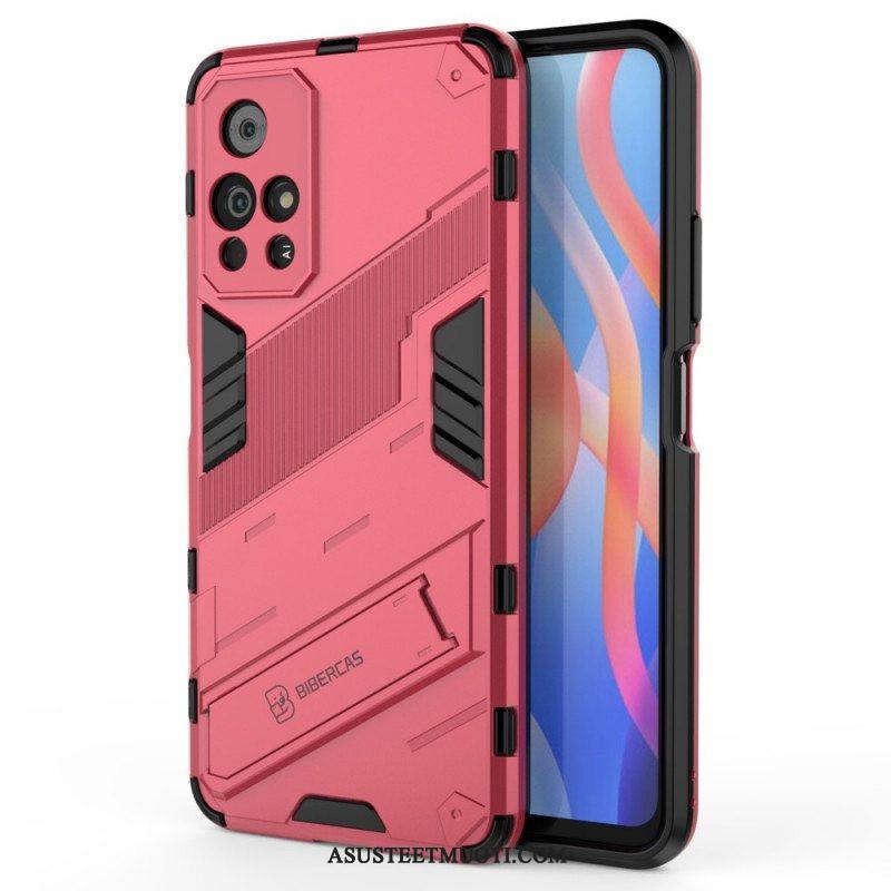 Case Poco M4 Pro 5G Hands-free-kaksiasentoinen Irrotettava Teline