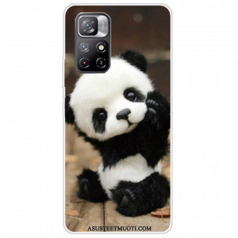 Case Poco M4 Pro 5G Joustava Panda