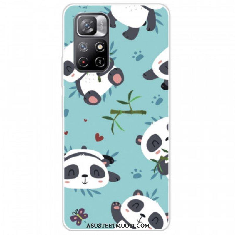 Case Poco M4 Pro 5G Pandajoukko