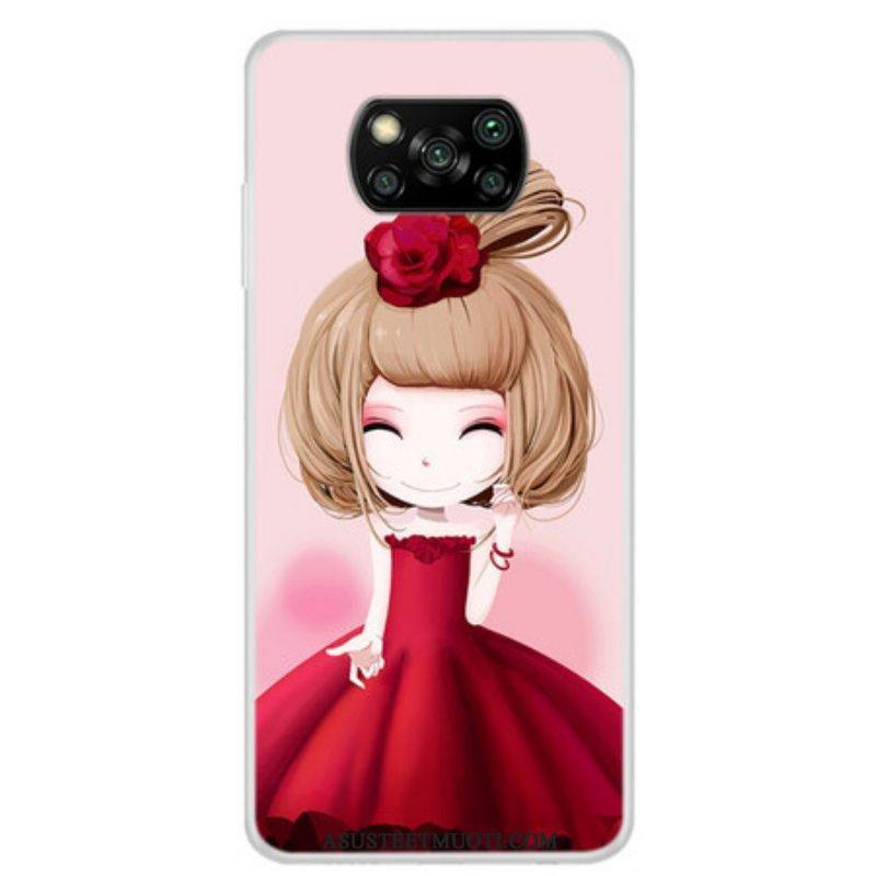 Case Poco X3 / X3 Pro / X3 NFC Manga Lady