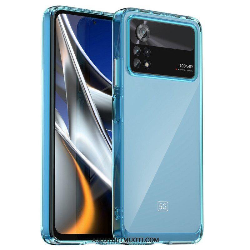 Case Poco X4 Pro 5G Hybridiväriset Reunat