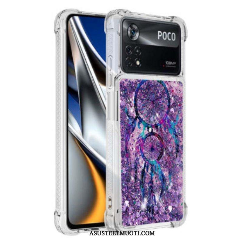 Case Poco X4 Pro 5G Paljetteja Dreamcatcher