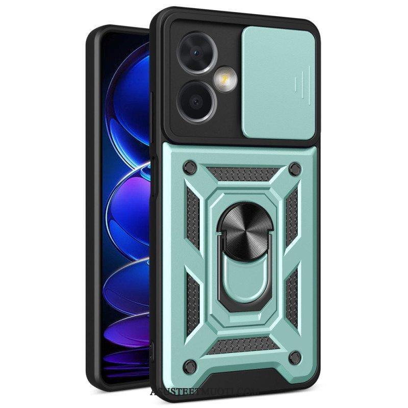 Case Poco X5 5G Kameran Kansi Ja Teline