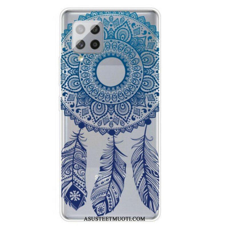 Case Samsung Galaxy A42 5G Yksikukkainen Mandala