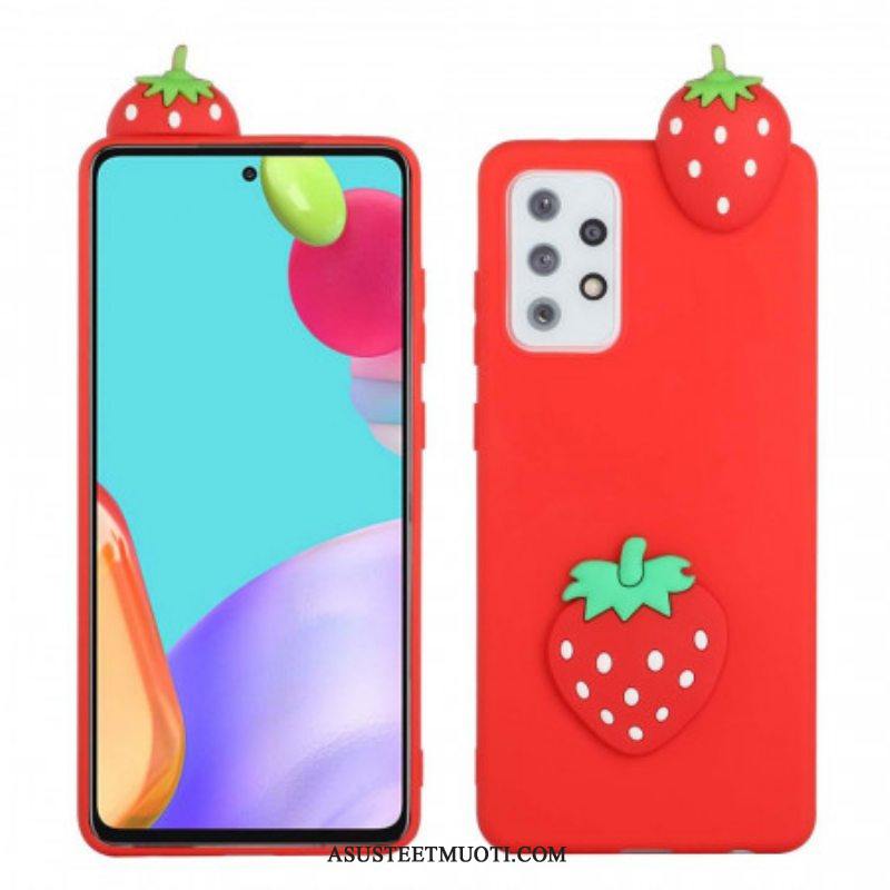 Case Samsung Galaxy A53 5G 3d-mansikka