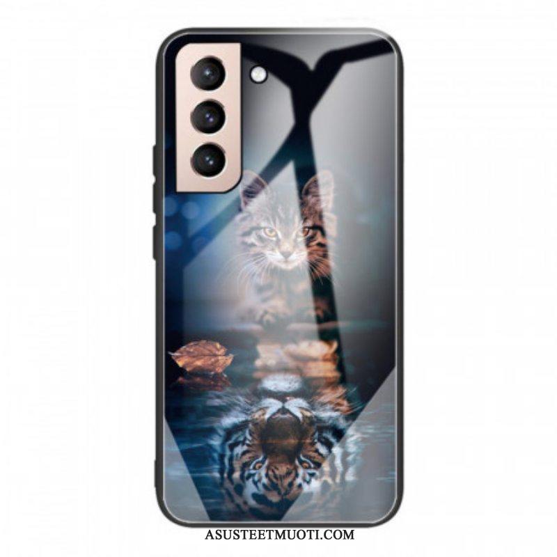 Case Samsung Galaxy S22 5G My Tiger Tempered Glass