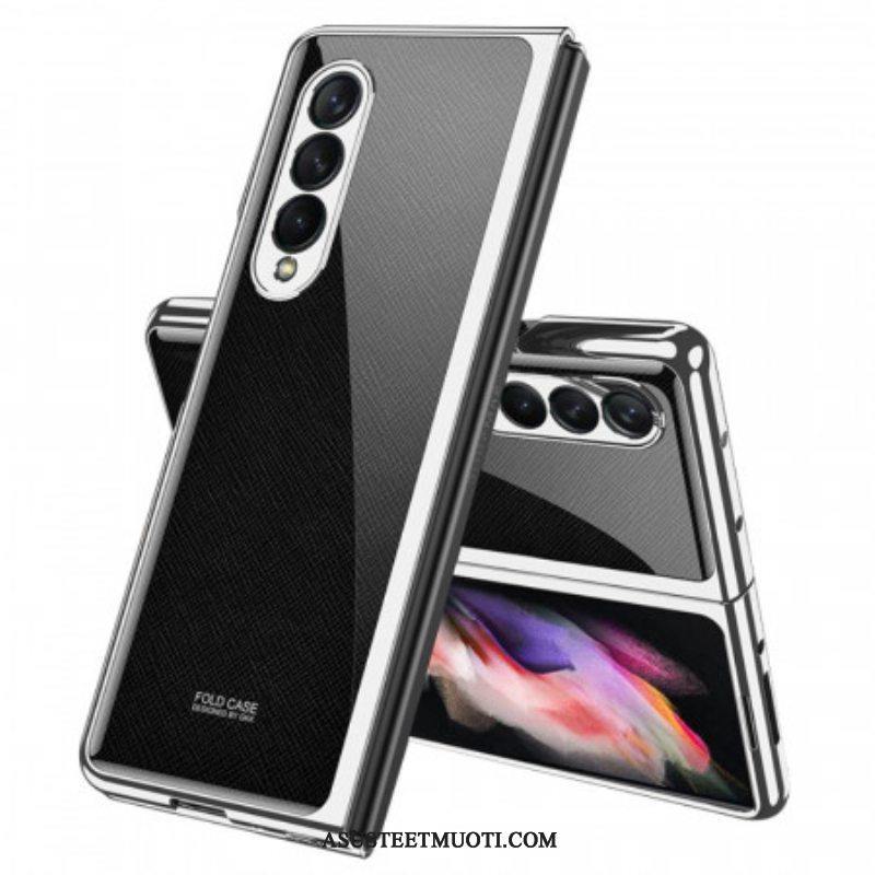 Case Samsung Galaxy Z Fold 3 5G Gkk Teksturoitu Karkaistu Lasi