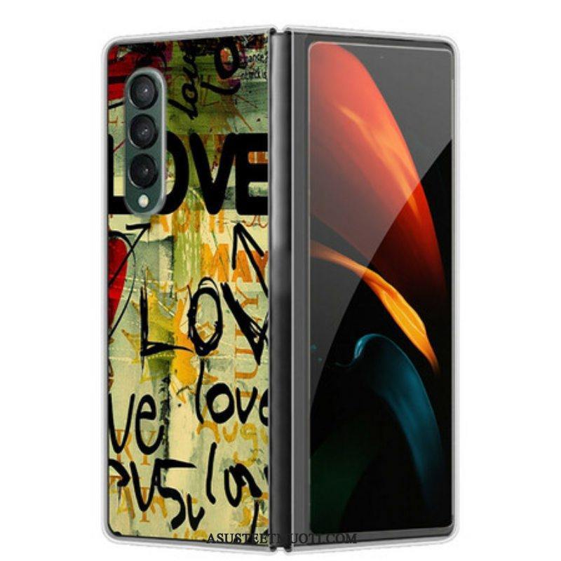 Case Samsung Galaxy Z Fold 3 5G Rakkaus Ja Rakkaus