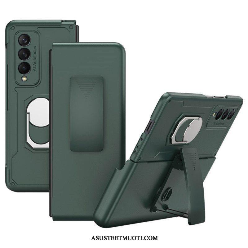 Case Samsung Galaxy Z Fold 3 5G Sormuksella Ja Pidikkeellä Gkk