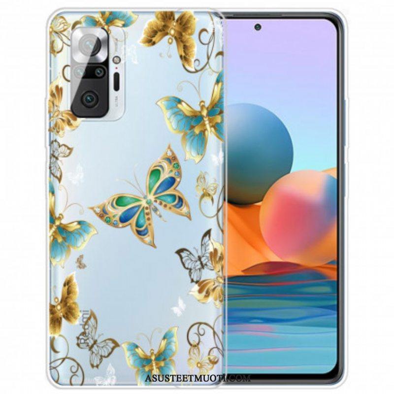 Case Xiaomi Redmi Note 10 Pro Perhosten Lento