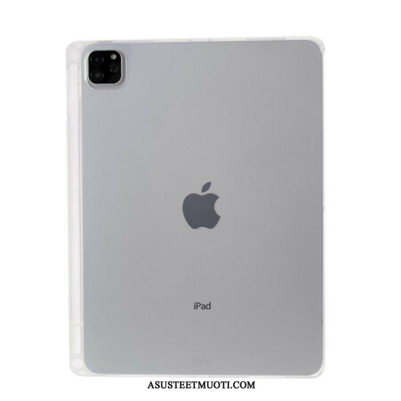 Case iPad Pro 12.9" (2022) Läpinäkyvä Kynäteline