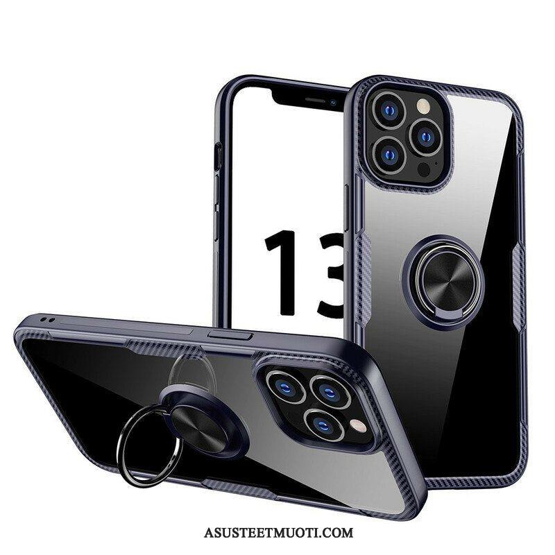 Case iPhone 13 Pro Max Hiilikuitumetallirengas
