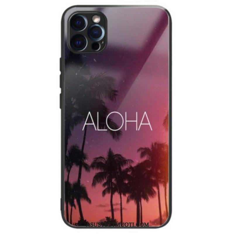 Case iPhone 14 Pro Max Aloha Karkaistu Lasi