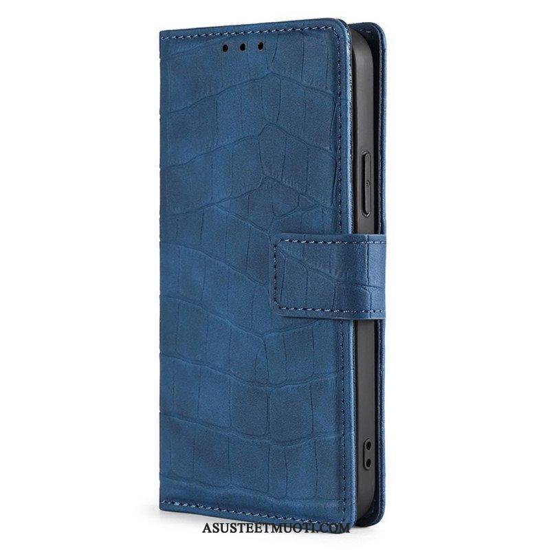 Flip Case OnePlus Nord CE 2 Lite 5G Krokotiilin Ihotyyli