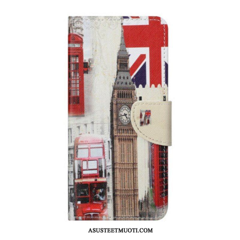 Flip Case OnePlus Nord CE 5G Lontoon Elämä