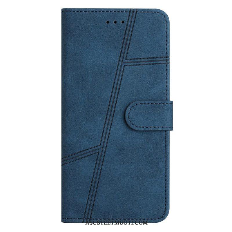 Flip Case Samsung Galaxy A53 5G Suojaketju Kuori Lanyard Lines