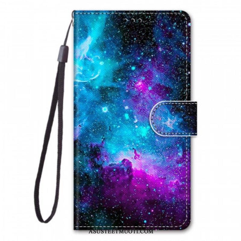 Flip Case Samsung Galaxy M23 5G Kosminen Taivas