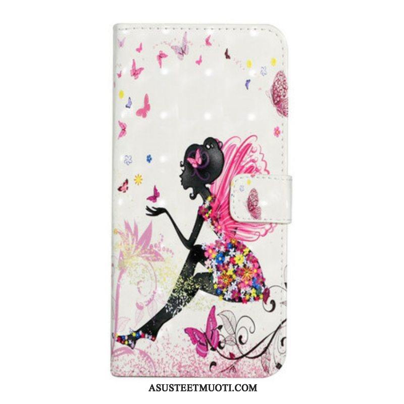 Flip Case Samsung Galaxy S21 FE Taikakeiju